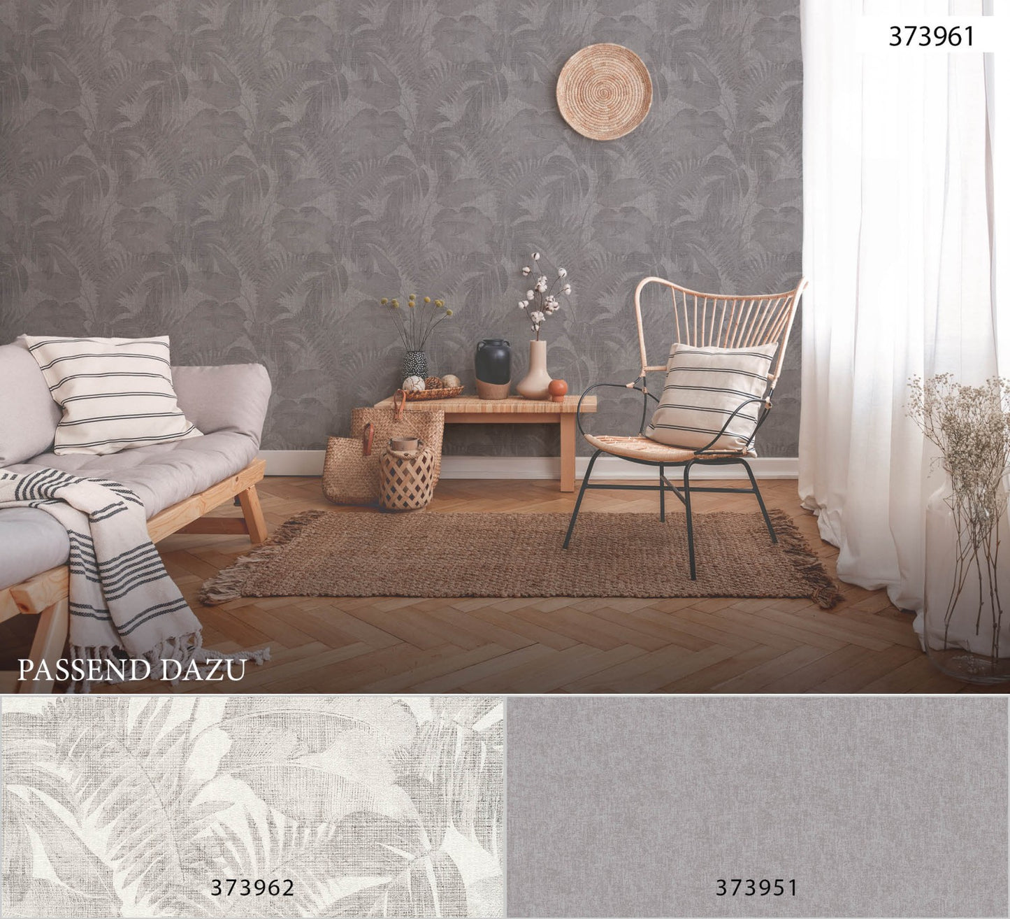 Dschungeltapete Braun Vliestapete 373961 Wandtapete A.S. Création Tapete