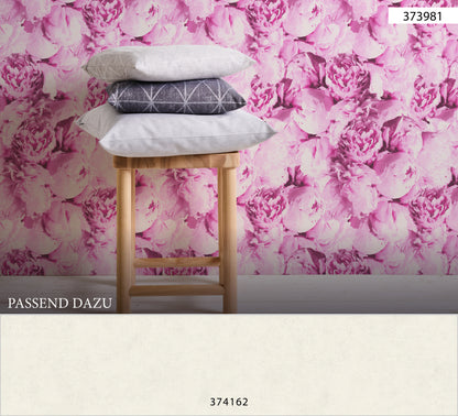 A.S. Création Blumen Vinyl Tapete Neue Bude  2,Romantic Flower Rosa Wandtapete