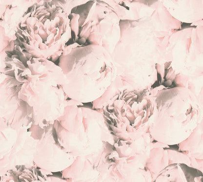 A.S. Création Blumen Vinyl Tapete Neue Bude  2,Romantic Flower Rosa Wandtapete