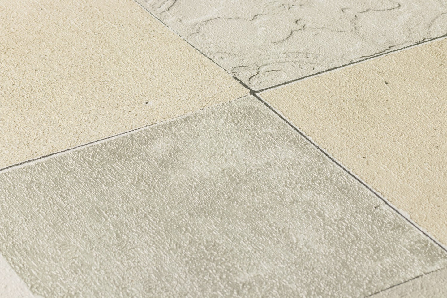 Fliesentapete Creme Vliestapete 374064 Wandtapete A.S. Création Tapete