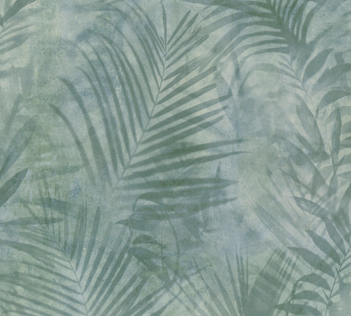 A.S. Création Palmen Vinyl Tapete Neue Bude  2,Tropical Concre Grün Dschungel