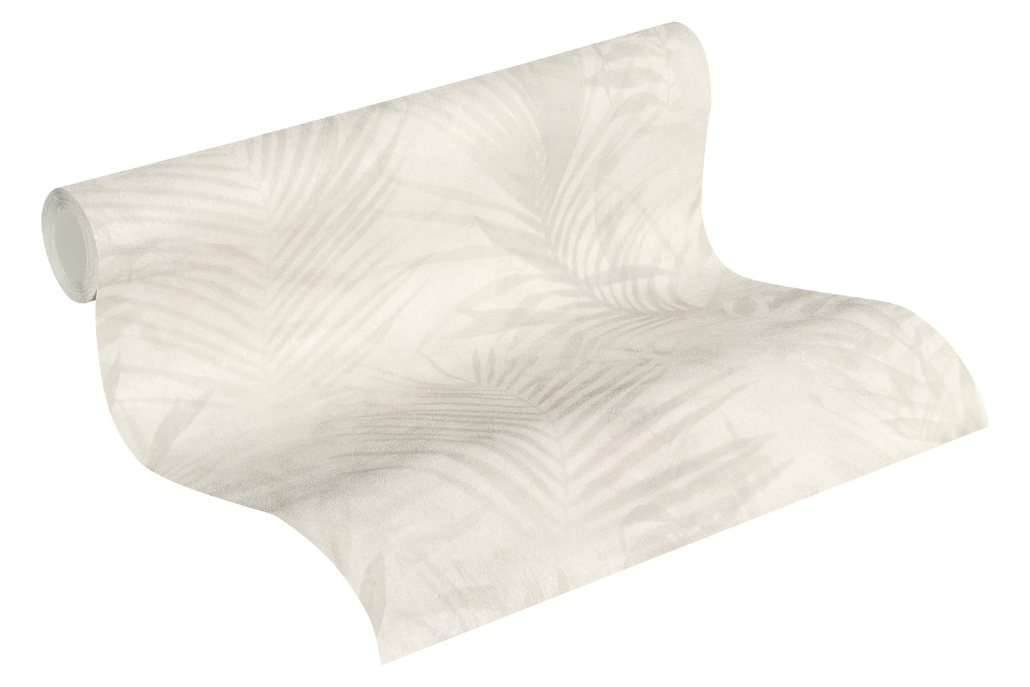 A.S. Création Palmen Vinyl Tapete Neue Bude 2.0 Tropical Concre Beige Dschungel