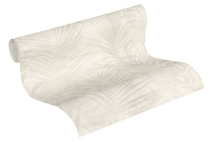 A.S. Création Palmen Vinyl Tapete Neue Bude 2.0 Tropical Concre Beige Dschungel