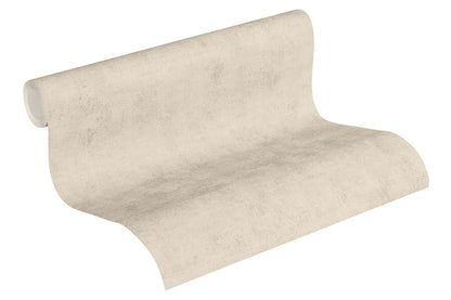 Unitapete Beige Vliestapete 374165 Wandtapete einfarbig A.S. Création Tapete