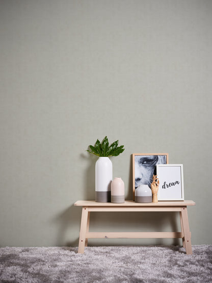 A.S. Création Uni Vinyl Tapete Neue Bude 2.0 Edition 2 Beige Wandtapete