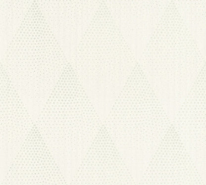 Punktetapete / Kreistapete Weiß Vliestapete 374192 Wandtapete A.S. Création Tapete