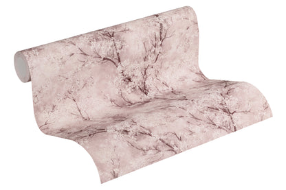 Livingwalls Wald Vinyl Tapete New Walls,Cosy & Rela Rosa Wandtapete Waldtapete