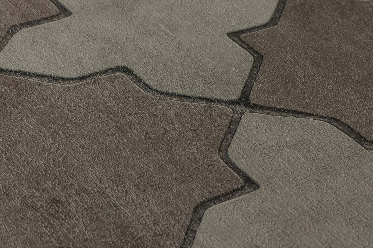 Geometrische Tapete Grau Vliestapete 374213 Wandtapete A.S. Création Tapete