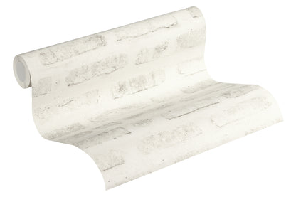 Livingwalls Stein Vinyl Tapete New Walls Loft Livin Grau Wandtapete Steintapete