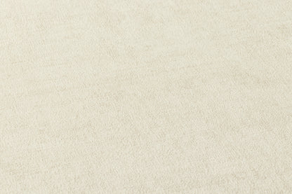 Livingwalls Uni Vinyl Tapete New Walls Cosy & Rela Creme Wandtapete Unitapete