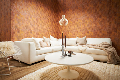 Designtapete Orange Vliestapete 374243 Wandtapete A.S. Création Tapete