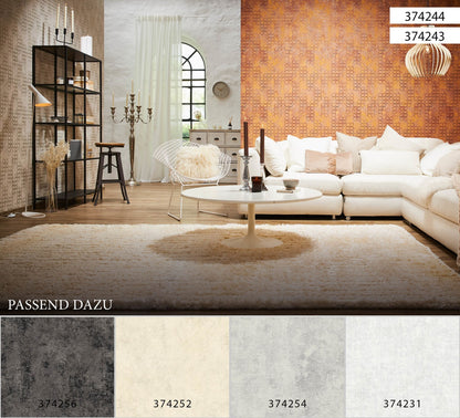 Designtapete Grau Vliestapete 374244 Wandtapete A.S. Création Tapete