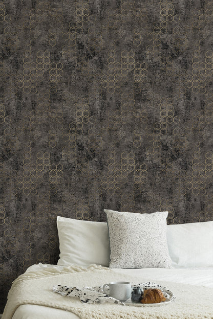 Designtapete Schwarz Vliestapete 374246 Wandtapete A.S. Création Tapete