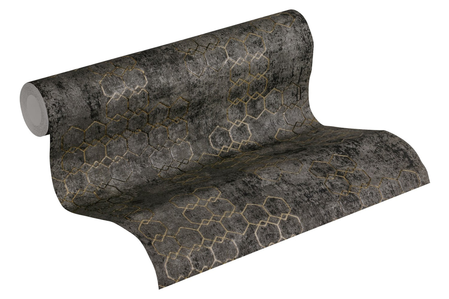 Designtapete Schwarz Vliestapete 374246 Wandtapete A.S. Création Tapete