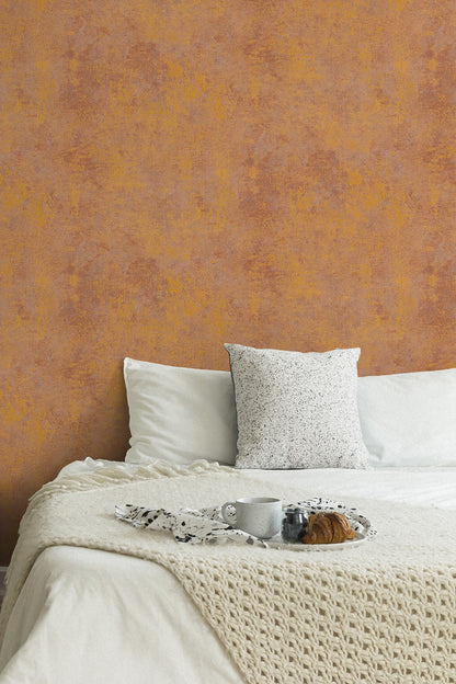 Unitapete Orange Vliestapete 374253 Wandtapete A.S. Création Tapete