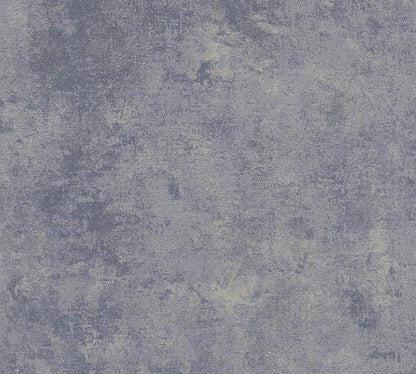 Unitapete Blau Vliestapete 374255 Wandtapete einfarbig A.S. Création Tapete