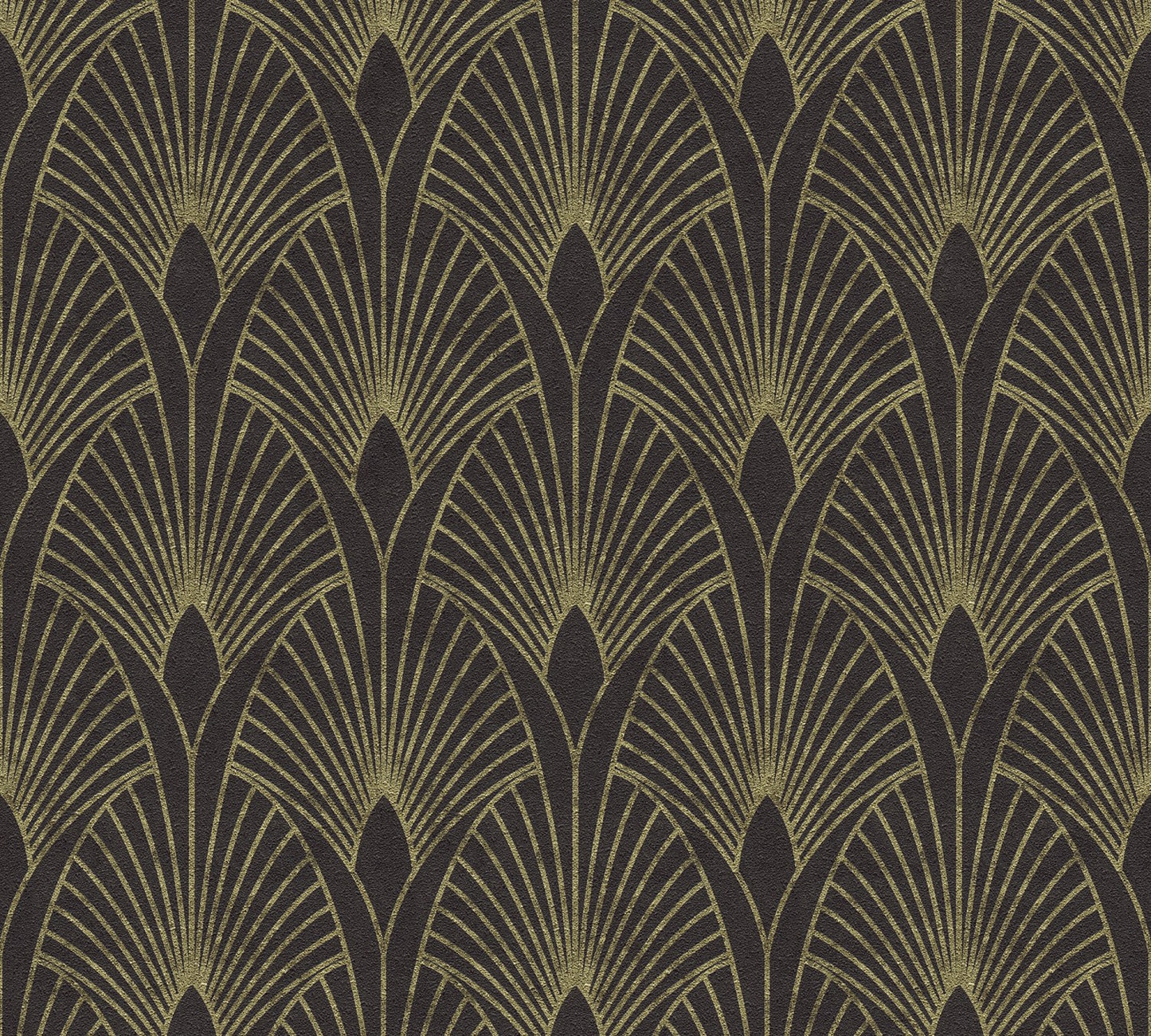 Art Deco Tapete Schwarz Vliestapete 374273 Wandtapete A.S. Création Tapete