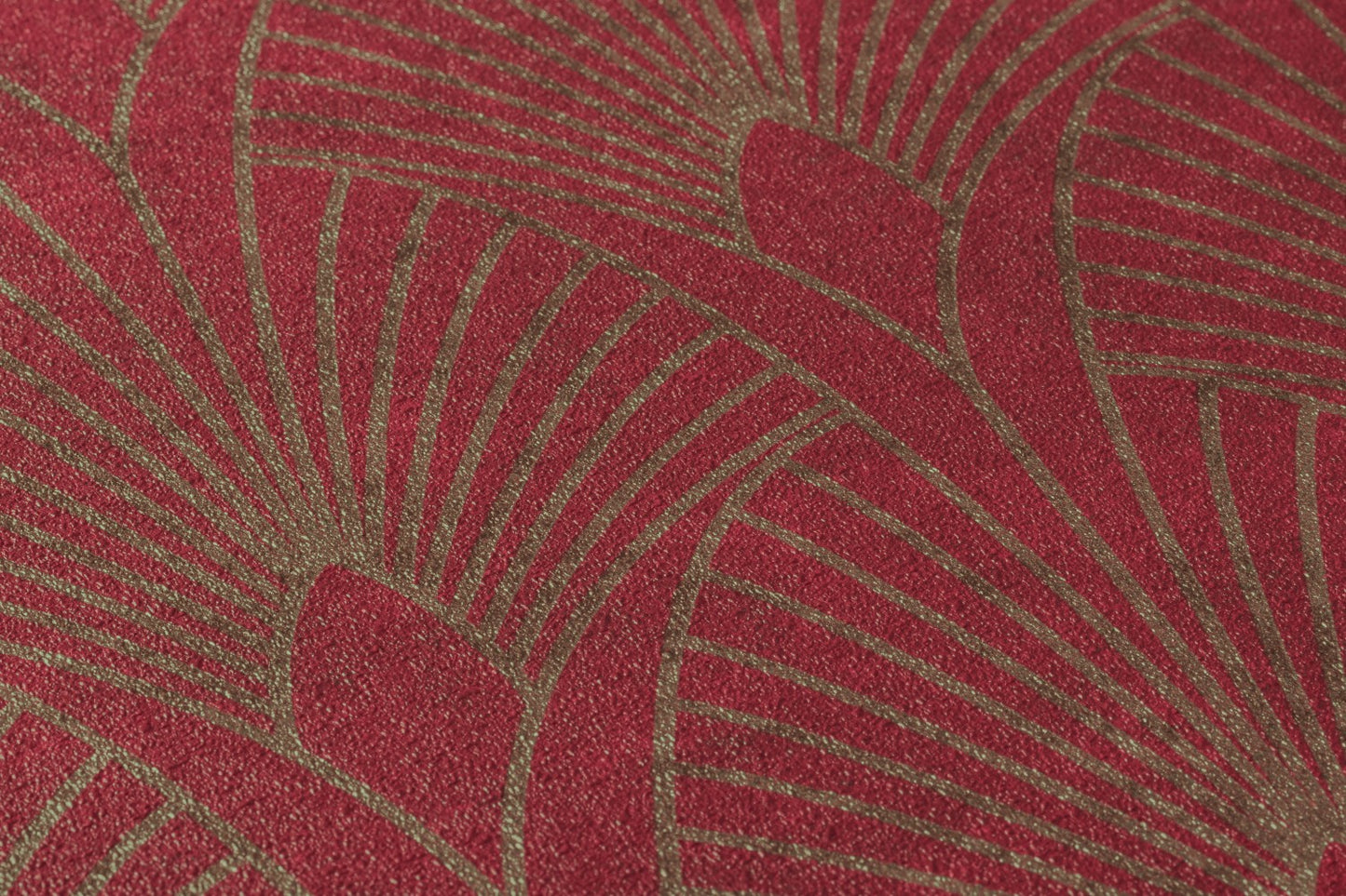 Art Deco Tapete Rot Vliestapete 374274 Wandtapete A.S. Création Tapete