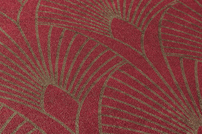 Art Deco Tapete Rot Vliestapete 374274 Wandtapete A.S. Création Tapete