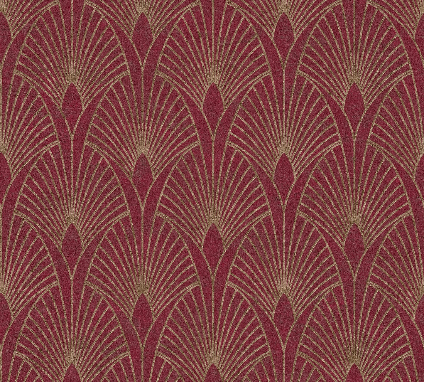 Art Deco Tapete Rot Vliestapete 374274 Wandtapete A.S. Création Tapete