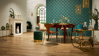 Art Deco Tapete Blau Vliestapete 374275 Wandtapete A.S. Création Tapete