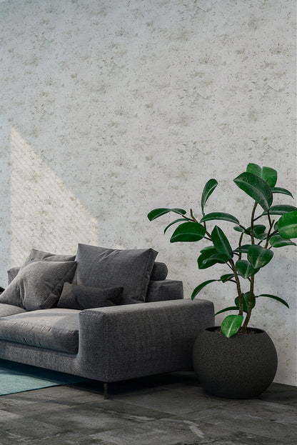 Livingwalls Beton Optik Vinyl Tapete New Walls,Loft Livin Grau Wandtapete