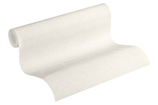 Unitapete Creme Vliestapete 374307 Wandtapete einfarbig A.S. Création Tapete
