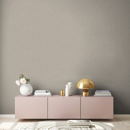 Unitapete Beige Vliestapete 374308 Wandtapete einfarbig A.S. Création Tapete