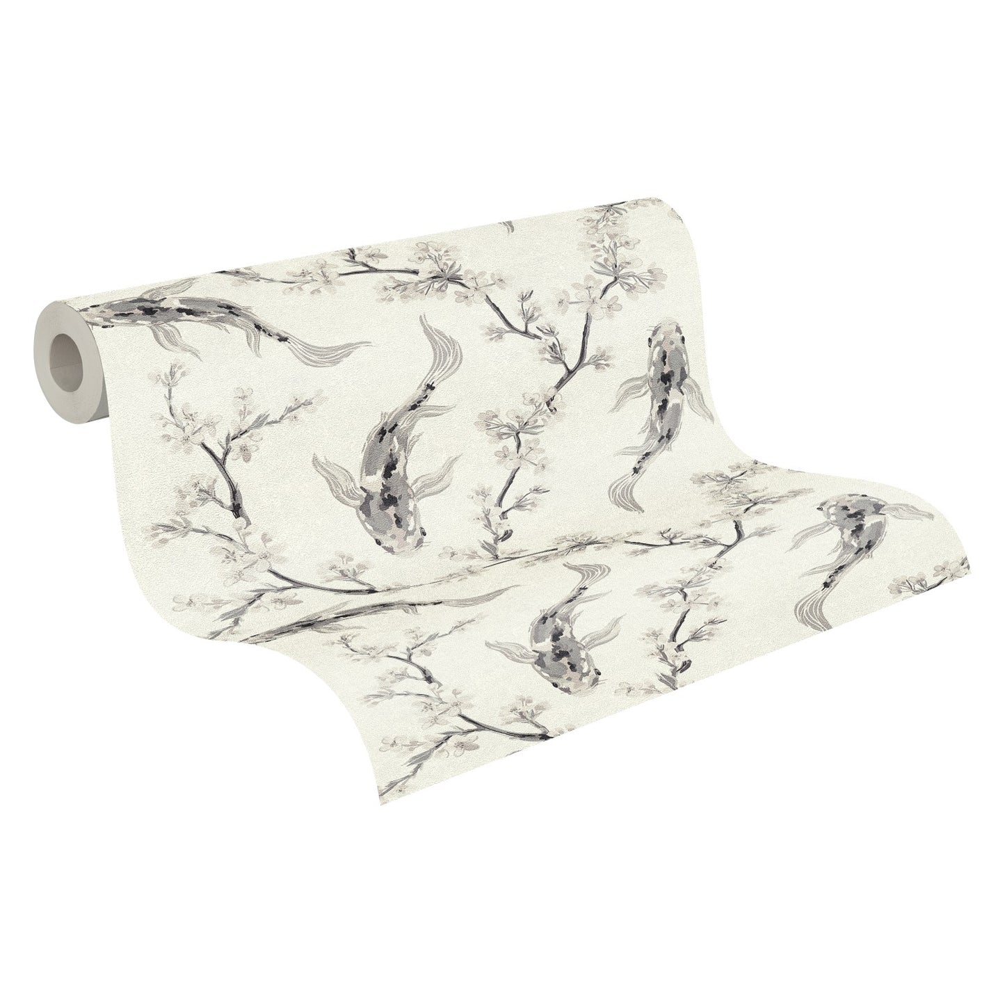 Japanische & Chinesische Tapete Grau 374622 Vlies-Wandtapete A.S. Création Tapete