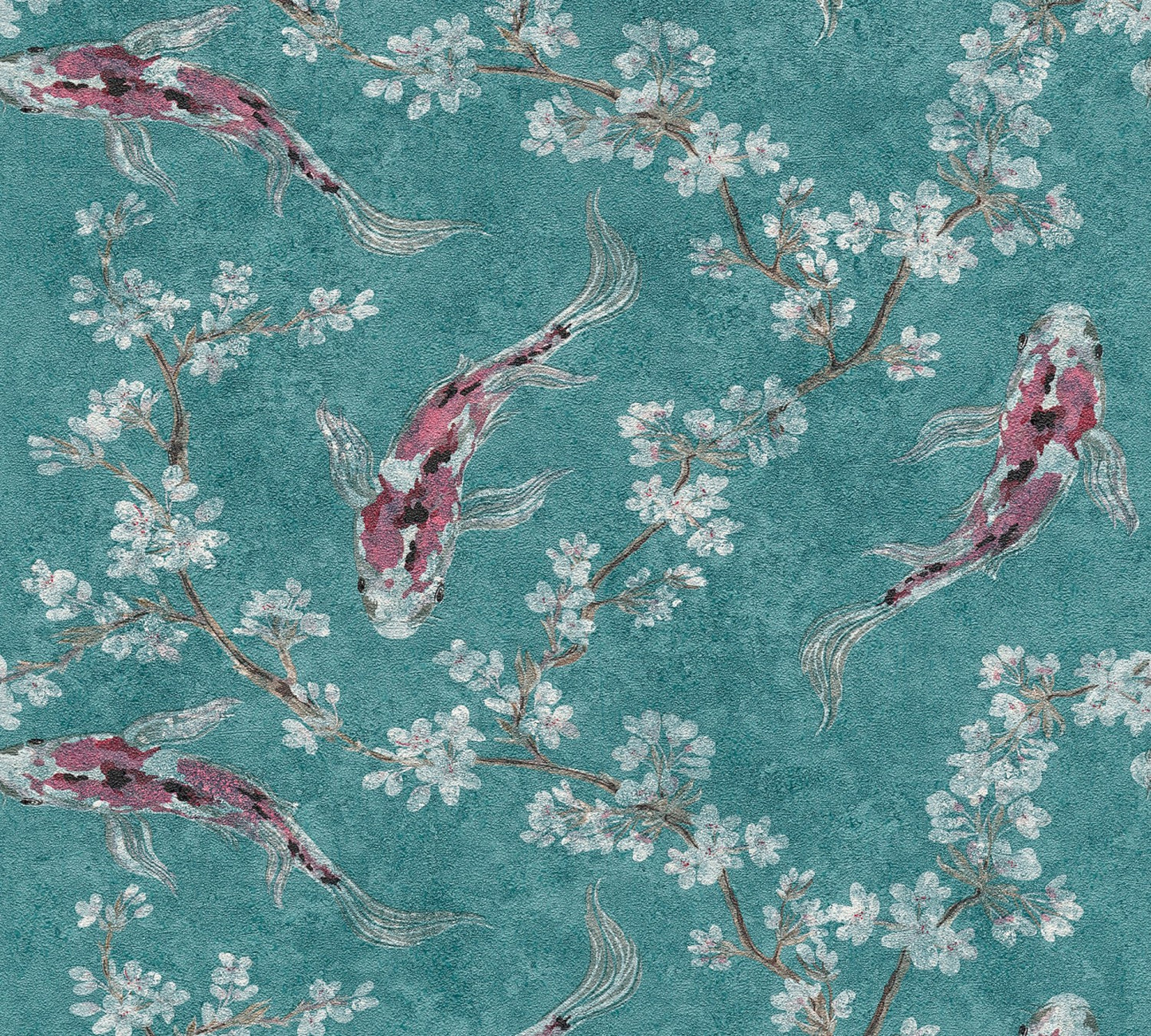 Japanische & Chinesische Tapete Blau 374623 Vlies-Wandtapete A.S. Création Tapete