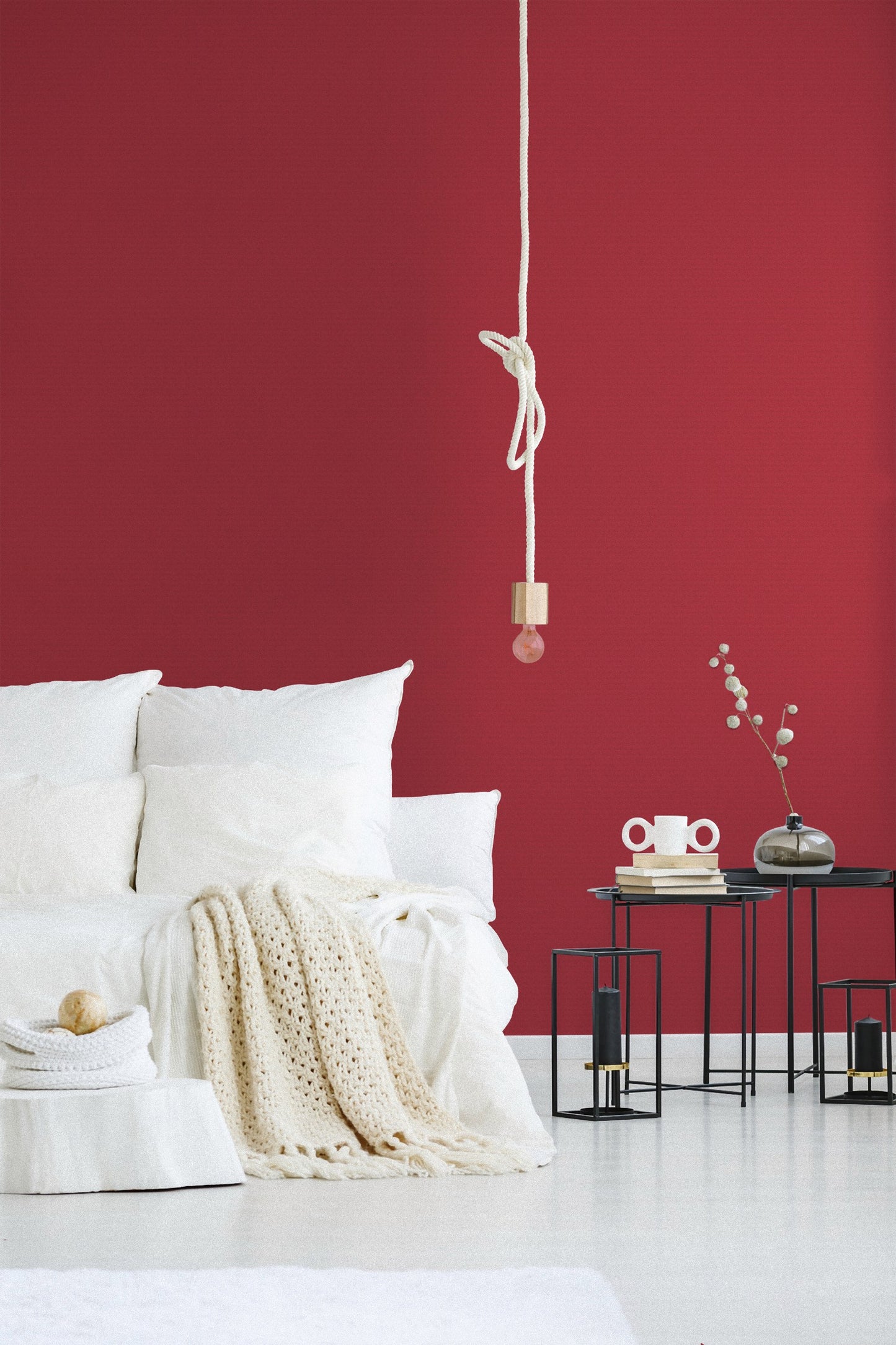 Japanische & Chinesische Tapete Rot Vliestapetenrolle 374715 A.S. Création Tapete