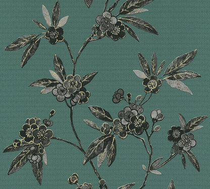 Japanische & Chinesische Tapete Grün Vliestapetenrolle 374722 A.S. Création Tapete