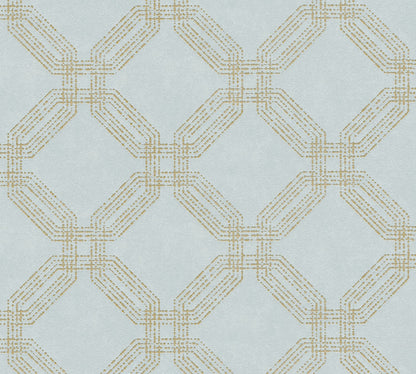 Geometrische Tapete Blau Vliestapete 374772 Wandtapete A.S. Création Tapete