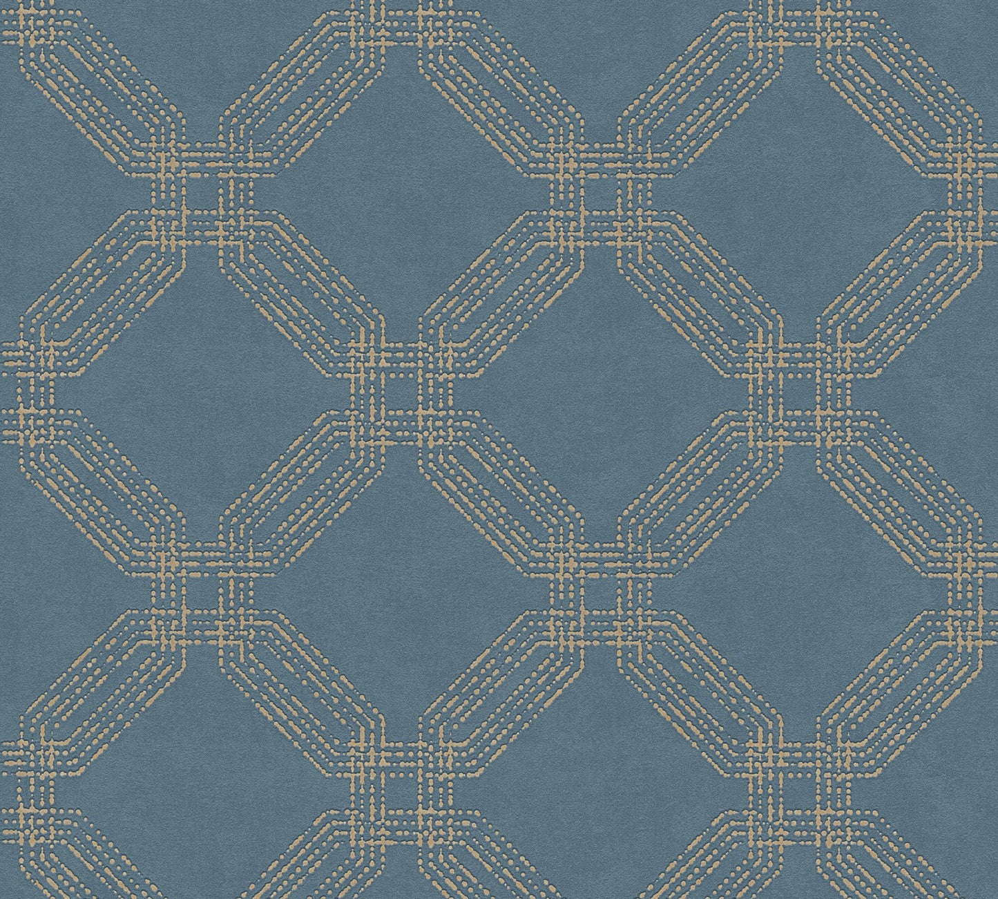 Geometrische Tapete Blau Vliestapete 374773 Wandtapete A.S. Création Tapete