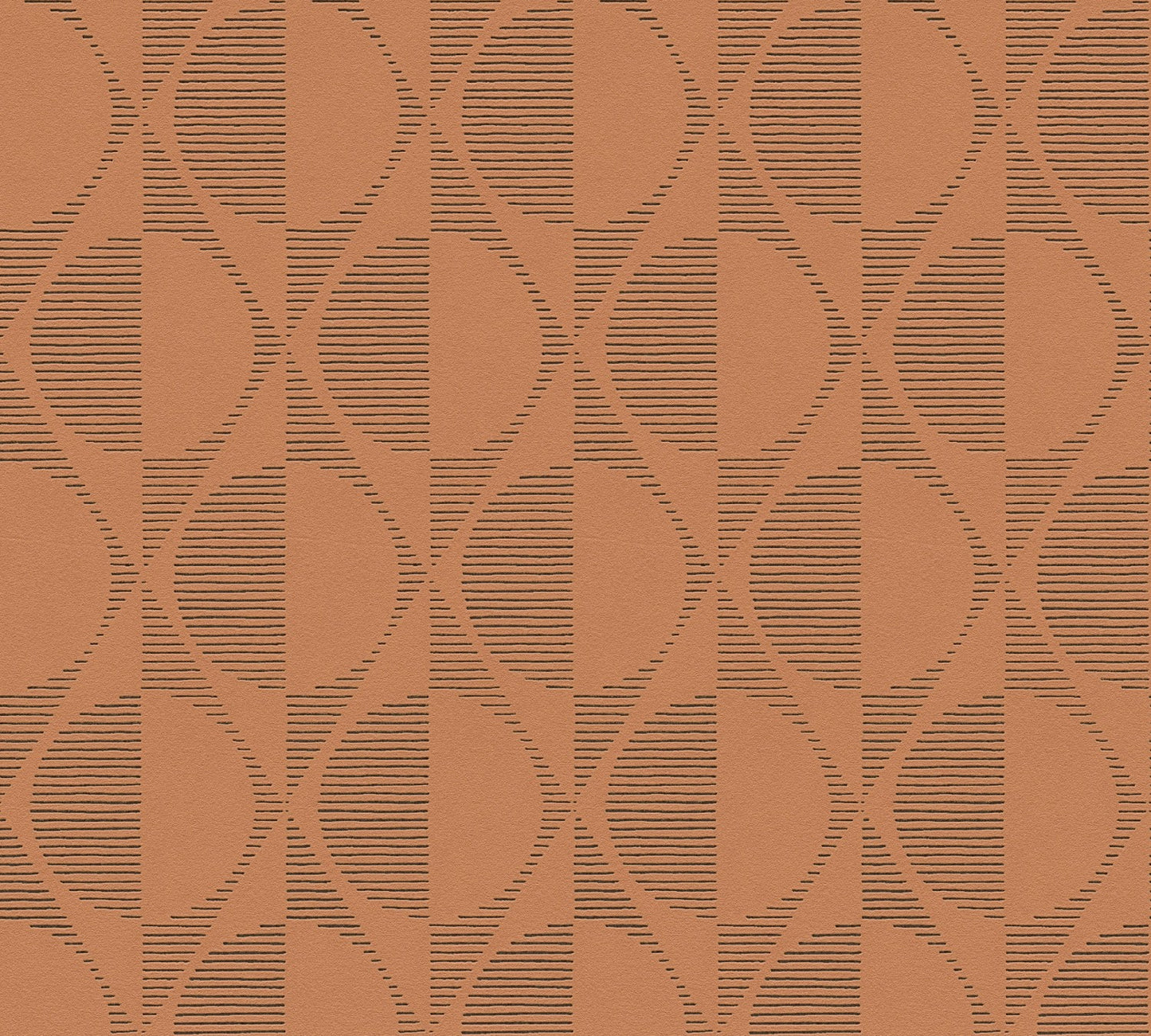 Retrotapete / Vintagetapete Orange Vliestapete 374784 Wandtapete A.S. Création Tapete