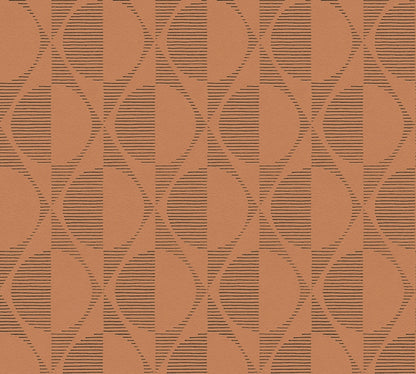 Retrotapete / Vintagetapete Orange Vliestapete 374784 Wandtapete A.S. Création Tapete