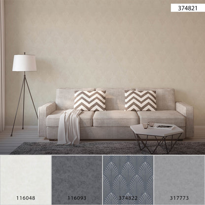 Designtapete Creme Vliestapete 374821 Wandtapete A.S. Création Tapete