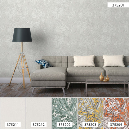 Daniel Hechter Dschungeltapete Grau 375201 Wandtapete Vliestapete Floral Vinyl