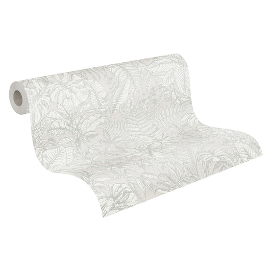 Daniel Hechter Dschungeltapete Grau 375201 Wandtapete Vliestapete Floral Vinyl