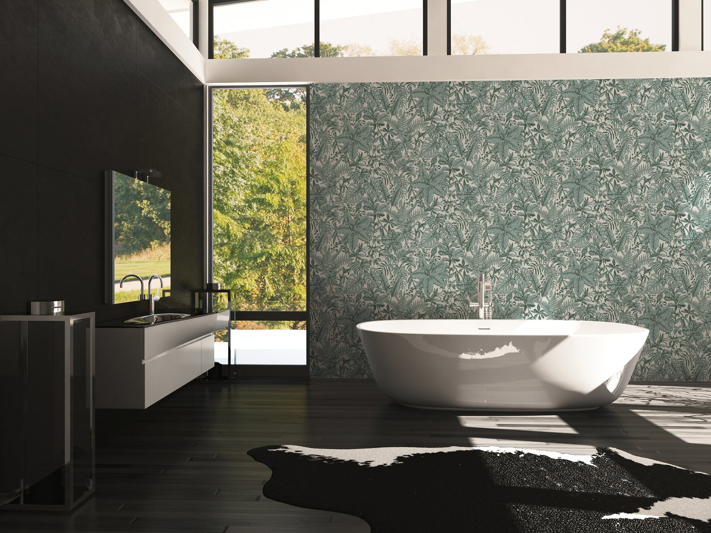 Daniel Hechter Dschungeltapete Grün 375202 Wandtapete Vliestapete Floral Vinyl