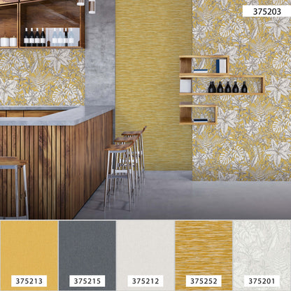 Daniel Hechter Dschungeltapete Gelb 375203 Wandtapete Vliestapete Floral Vinyl