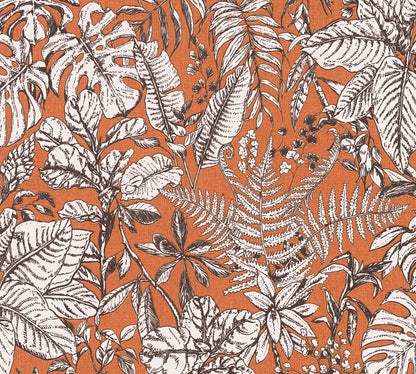 Daniel Hechter Dschungeltapete Orange 375204 Wandtapete Vliestapete Floral Vinyl