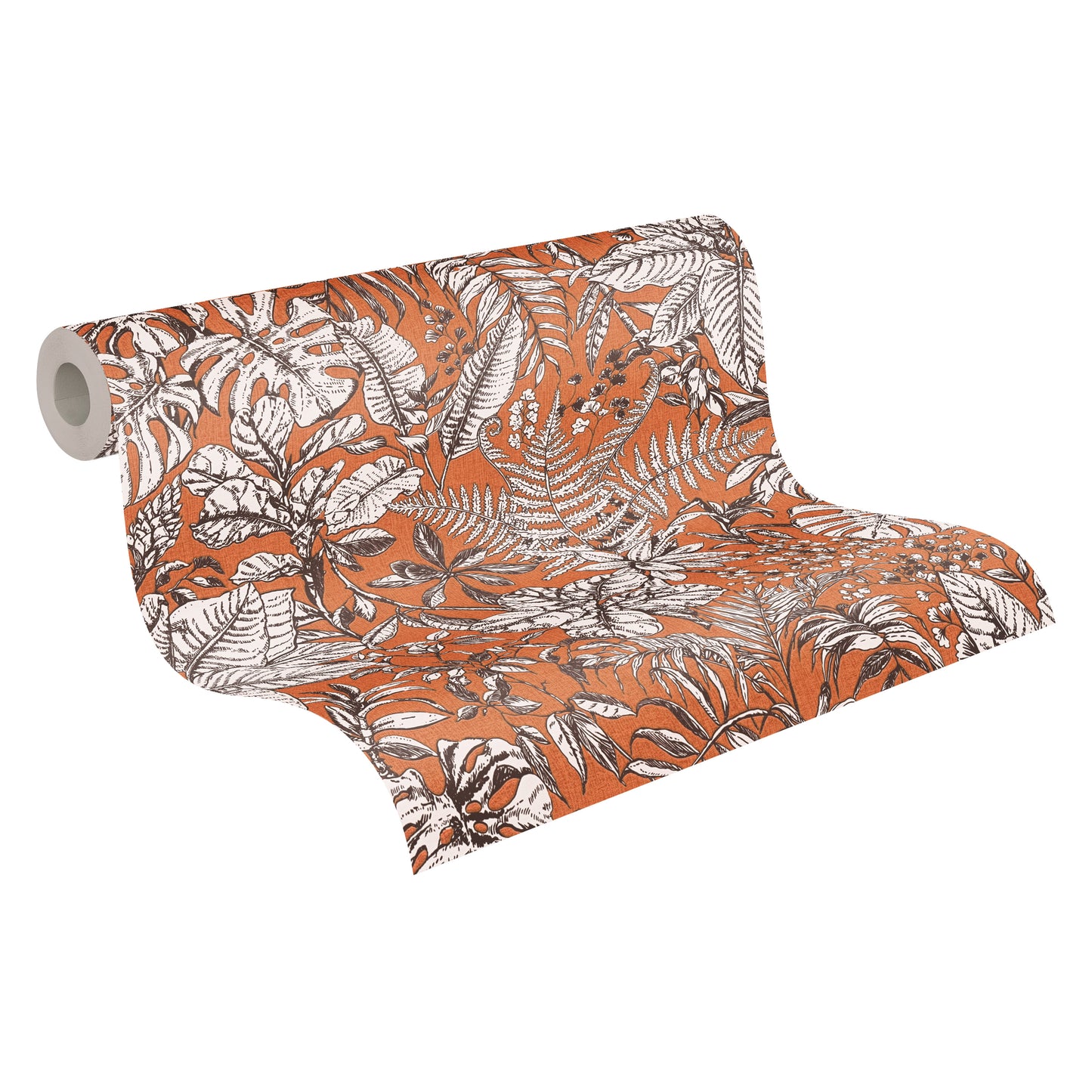 Daniel Hechter Dschungeltapete Orange 375204 Wandtapete Vliestapete Floral Vinyl