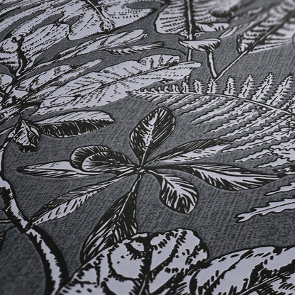 Daniel Hechter Dschungeltapete Grau 375205 Wandtapete Vliestapete Floral Vinyl