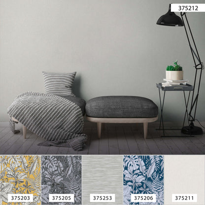 Daniel Hechter Unitapete Weiß 375212 Wandtapete Vliestapete Floral Unis Vinyl