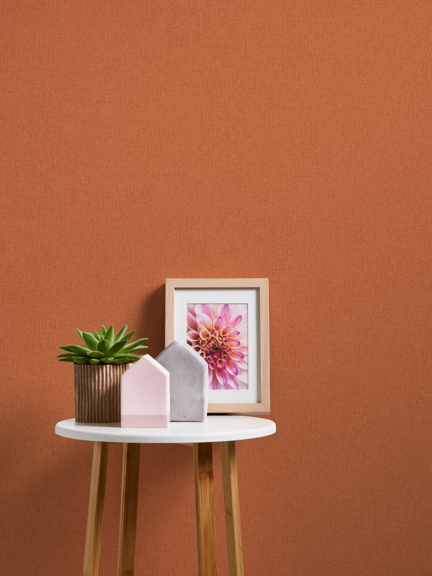 Daniel Hechter Unitapete Orange 375214 Wandtapete Vliestapete Floral Unis Vinyl