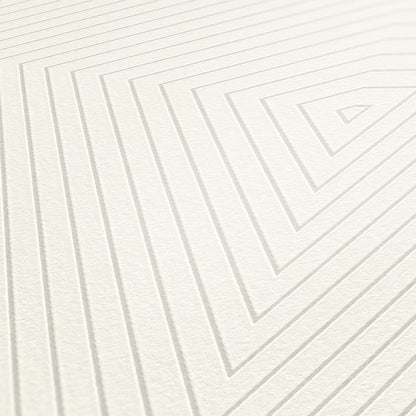 Daniel Hechter Geometrische Tapete Creme 375221 Wandtapete Vliestapete Vinyl