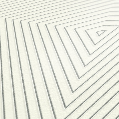 Daniel Hechter Tapete geometrisch Weiß 375222 Wandtapete Vliestapete Grafik