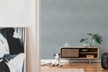 Daniel Hechter Tapete geometrisch Blau 375224 Wandtapete Vliestapete Grafik