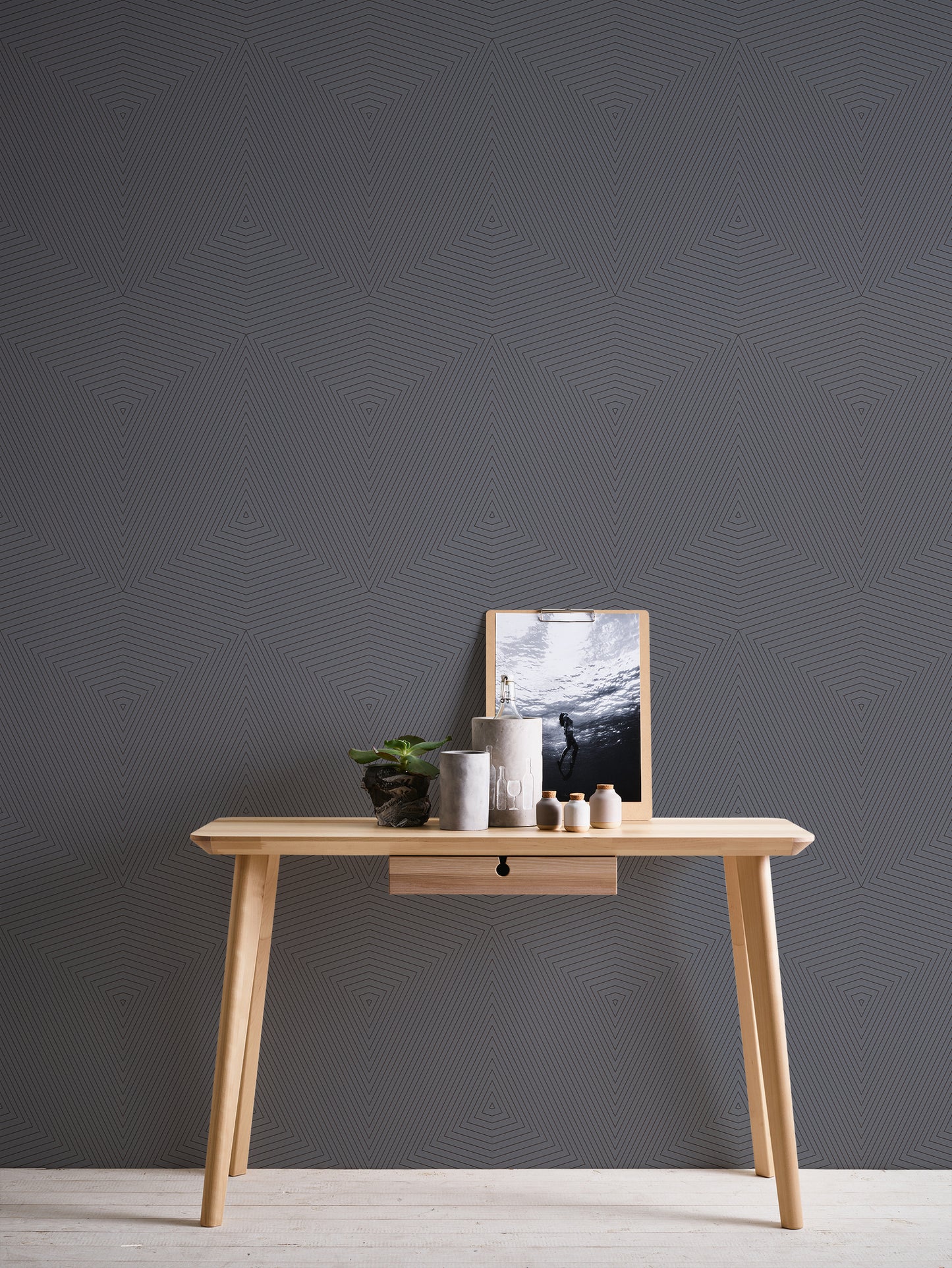 Daniel Hechter Tapete geometrisch Grau 375225 Wandtapete Vliestapete Grafik